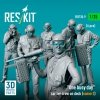 RESKIT RSF35-0009 One busy day carrier crew on deck (scene 2) (6 pcs) (3D Printed) (1/35)